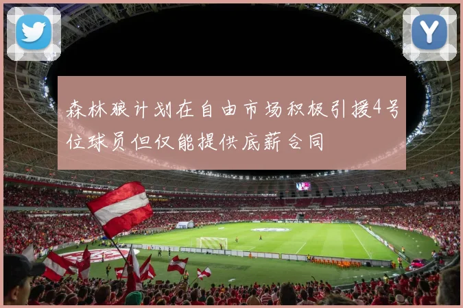 森林狼计划在自由市场积极引援4号位球员但仅能提供底薪合同